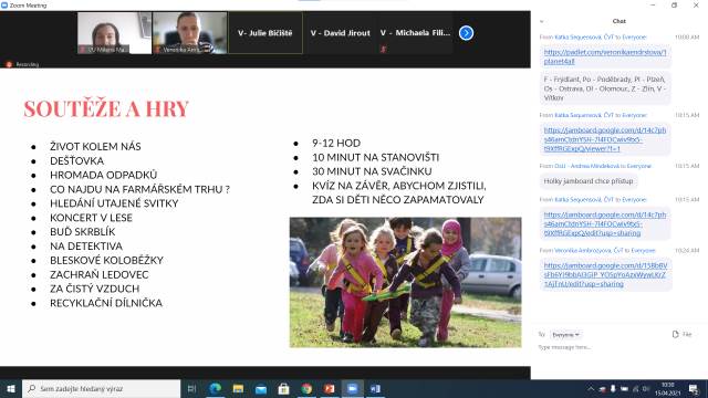 Sdílení studentských projektů 1Planet4All