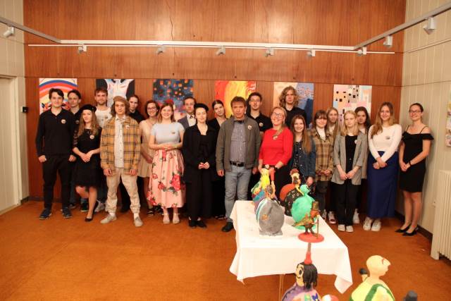 Vernisáž výstavy ART EXHIBITION