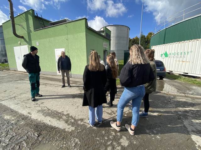 Exkurze Bioplynka Větřkovice