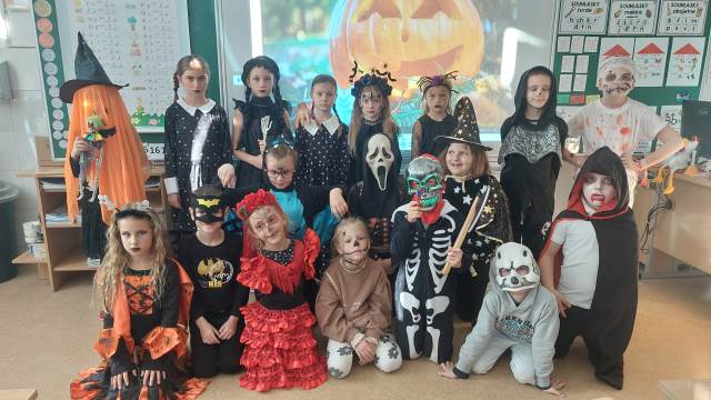 Halloween ve škole