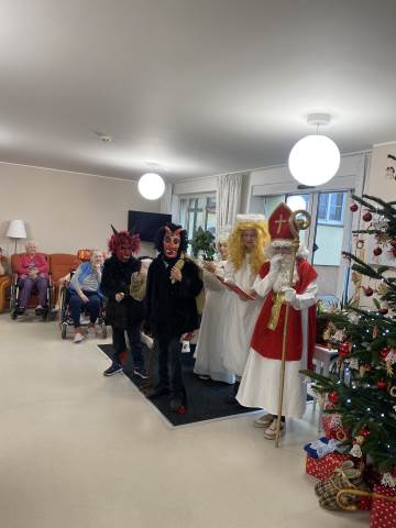 Mikulášská besídka v Domově Vítkov