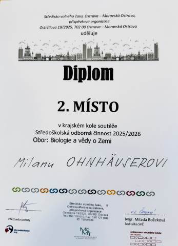 Krajské kolo SOČ
