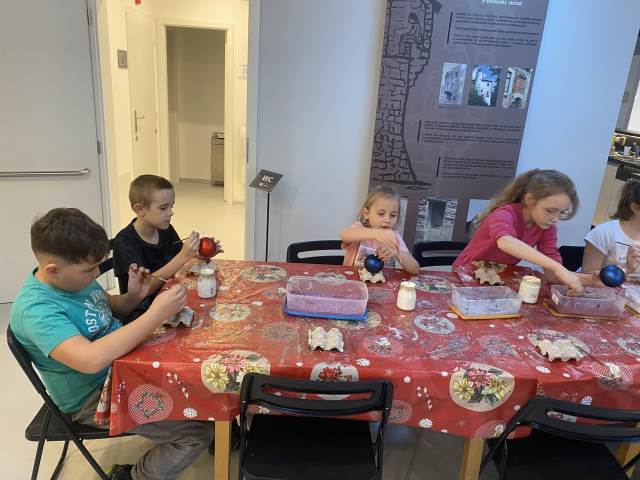 Vánoční tvoření v Slezském zemském muzeu v Opavě