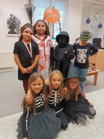 Halloween  v naší družince